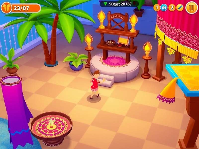 Diwali Celebration in Game
