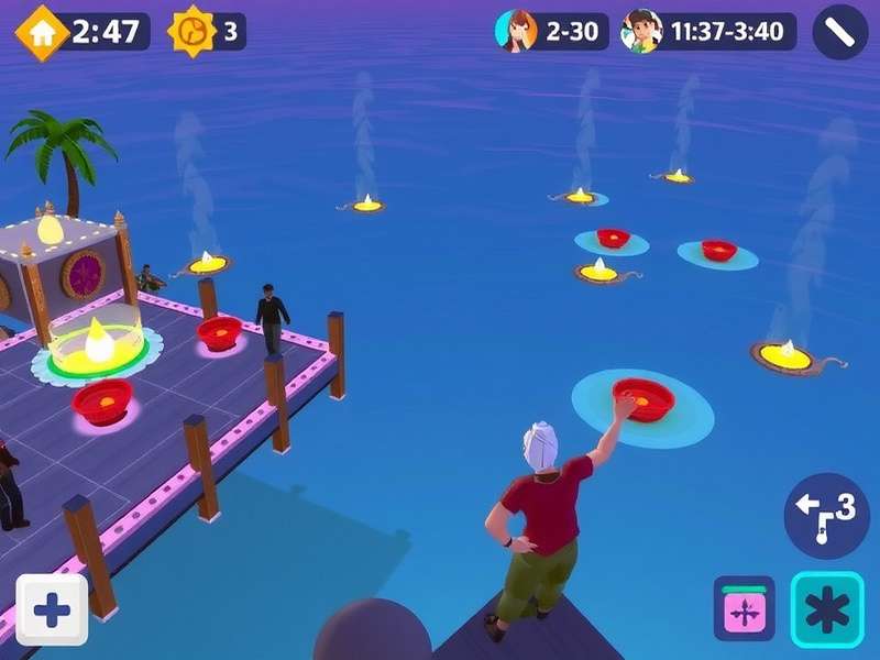 Sparkling Shore Resort Gameplay Scene